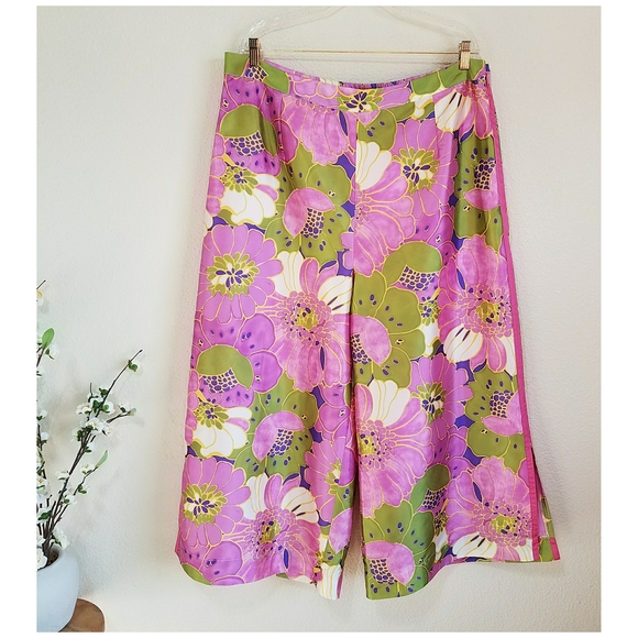 Frances Valentine Palazzo Pant in African Daisy - Picture 2 of 11